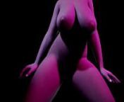Thick Milf with glasses Dancing naked: 3D Porn from iclone 3d nude dance animation