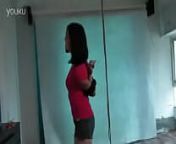 Girl in Red T-shirt is Tied up from bhabi in red t shirt cleavage and giving handjob