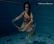 Pure underwater erotics from fetishes underwater