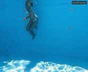 Angelica Heart amazing babe underwater from nude angelica bengtsson