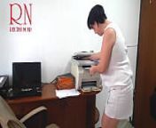 SEXRETARY Security cam in office Stupid Secretary and scanner scans boobs and pussy on MFP 1 from 怎么鉴别真假摩尔多瓦护照扫描件【薇v信hkeefc】rjir