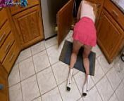 Stepmom gets stuck under the kitchen sink and is fucked by stepson from erin james leaked nudes
