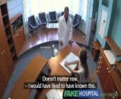 FakeHospital Hot sex with doctor and nurse in patient waiting room from doctor nurse sex xxxx bf haircut x