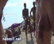 naomi on a swinger beach cap d'agde from sex nxt