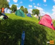 VERY RISKY SEX IN A CROWDED CAMPING AMSTERDAM | PUBLIC POV by MihaNika69 from amsterd