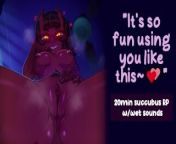 You're Stuck Being Used By A Succubus 😈 | Pussy + Anal Riding, Kissing, BJ, Wet Sounds Audio RP from mebu
