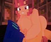 Minecraft Porn Public in Apocalypse World - Girl manages to take a quick fuck with this lucky dude from minecraft jenny mod animation