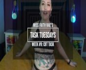 A Shocking Task for Pain Sluts - Miss Faith Rae's Femdom Audio CBT Instructions - HD 1080p MP4 from mp4 ramaykrishna xnx