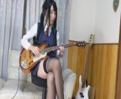 VA-11 Hall-A Jill cosplay guitar playng [Every Day Is Night] from va 11 hall a hentai