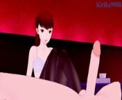 Kasumi Yoshizawa (Sumire Yoshizawa) and I have intense sex at a love hotel. - Persona 5 Hentai from sumik