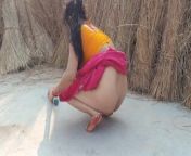 Bhabhi outside fuck video with Dever from desi village aunty with dever