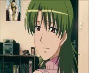 Cutie With Short Green Hair Makes Paizuri With Her Big Tits | Hentai from paizuri
