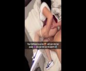 Snapchat cheating: 18 year old cheerleader fucks her ex-boyfriend and gets cummed on from سعید ارشد کی 2021کلام