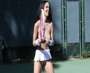 My Tennis Coach Wasn't Ready When I Showed Him My Smooth Pussy from youtuber emily black