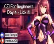 [RUS] CEI for beginners | Day 4 7 | Lick it! | Scathach (Fate Series) from pth vk ru nudist 7