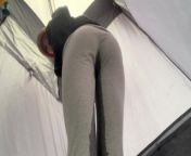 Girl Pees In Leggings from misako wedgie
