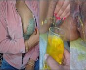 Indian bhabhi fingering hot pussy and peeing in glass on neighbour demand and talking dirty in hindi from বাংলাদেশি ১৮