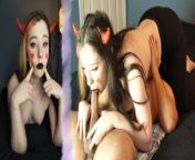 Petite Succubus Princess Face Fucks Cock for Massive Load Down her Throat (69 DEEPTHROAT THROATPIE) from 苏畅