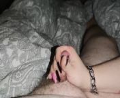 Handjob with black long nails *precum&cumblast* from readpaly