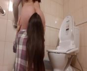 Nightclub Toilet Sex Part 2 from lick toilet