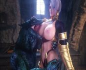 Argonian and big boobs Ivy Valentine - Soulcalibur (noname55) from ivy valentine