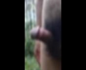 Slender beautiful boy masturbates while hiking and becomes too open and mass ejaculates to nature from machos peludos vergudos para gey