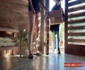 PART 1 - Pervert flashing naive delivery woman and she helps out from www mike fuke woman xvideos com