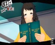 Miss Kawakami Class eat out Persona 5 from persona 5