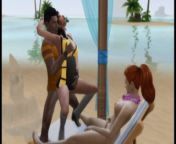 Girlfriend Emma gets her virginity on the beach in front of her | sims 4 wicked from samiksha jaiswal nud images hd sexamil tamil sex v