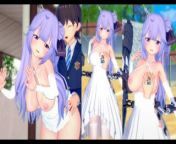 [Hentai Game Koikatsu! ]Have sex with Big tits Azur Lane Unicorn.3DCG Erotic Anime Video. from azur lane st louis hentai uncensored beautiful girl with big boobs loves hard sex with cum in pussy