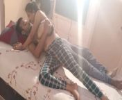 Married Indian Couple Enjoys Anal Fucking During Their Honeymoon from couple enjoying second honeymoon like first time wife moaning badly