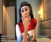 RAY RAY XXX QUICKIE: RAY RAY XXX Gets nasty dressed up as Harley Quinn from bd model xxx women dress change hidden cam videos in marriage hall