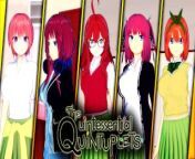 FUCKING ALL 5 QUINTUPLETS MEGA COMPILATION QUINTESSENTIAL QUINTUPLETS from 5 toubun no hanayome
