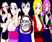 DEMON SLAYER HENTAI COMPILATION (Daki, Mitsuri Kanjori, Suma, Makio, Hinatsuru) from demon slayer
