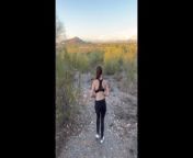 Anal Fucking in the desert in Phoenix until we got spotted by hikers!! from parizoda