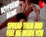 Massive Boyfriend Pushes His Boner Inside You | Kissing | Moaning | Boyfriend ASMR from syahnaz sadiqah bugil fakeich nude fuck