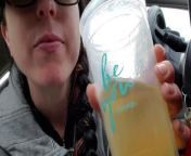 Pissing in a Cup in my Car and Tasting it from nerdy solo