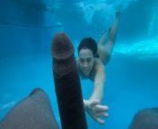 Underwater Sex Amateur Teen Crushed By BBC Big Black Dick from underwaters