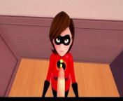 3D Anime Hentai, The Incredibles: Mrs.Incredible Fucked In Her Big Ass! from helen badelu
