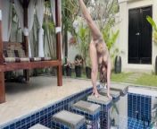 nude yoga: hip opening flow | yoga with grey from xxx indin de