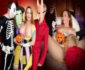 When It Comes To Halloween Pranks, Nobody Is Better Than These 3 Naughty Step Siblings - FreeUseMilf from aesav