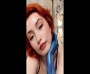 Video of cute redhead showing herself on camera from Onlyfans from xxx american sea shore camera