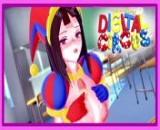 The Amazing Digital Circus - Pomni gives you an intense handjob from karismakapoorkichudai