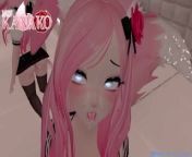 VTUBER CAT GIRL gives you a BJ while you get a view UP HER SKIRT!!!! CUM IN MOUTH FINISH!!!! from hulk fucking black widow cartoon sex