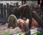 Hero's Reward Anal Deposite | Fallout 4 Sex Mods Animation Gameplay from 3d vault girls