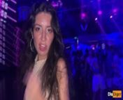 Horny girl agreed to sex in a nightclub in the toilet from toilet oil