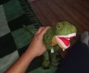 Green t-rex from dwno