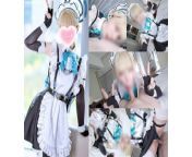 💙Blue Archive Asuma Toki Cosplaying femdom raw sex video.【aliceholic13】 from aliceholic