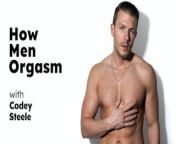 ADULT TIME - How Men Orgasm With Handsome Hunk Codey Steele! WATCH HIM JERK OFF! - FULL SCENE from cg model naked actor meena without dress sex