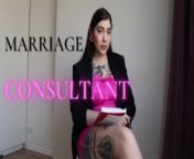 Marriage Consultant by Devillish Goddess Ileana from young and granny piss